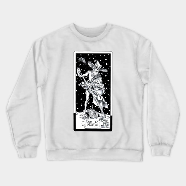 Tarot - death Crewneck Sweatshirt by ghjura